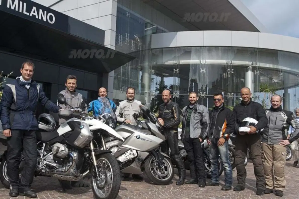 Il raduno internazionale BMW di Garmisch