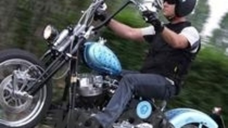 Headbanger Motorcycles all&#039;Ippodromo di San Siro, a Milano, per testare la gamma 2012