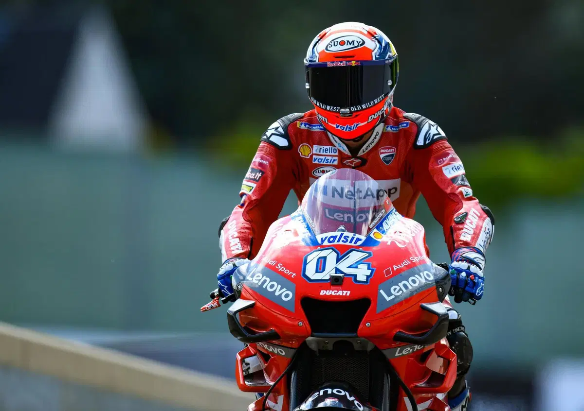 MotoGP 2019. Andrea Dovizioso &egrave; il pi&ugrave; veloce nelle FP1 a Brno