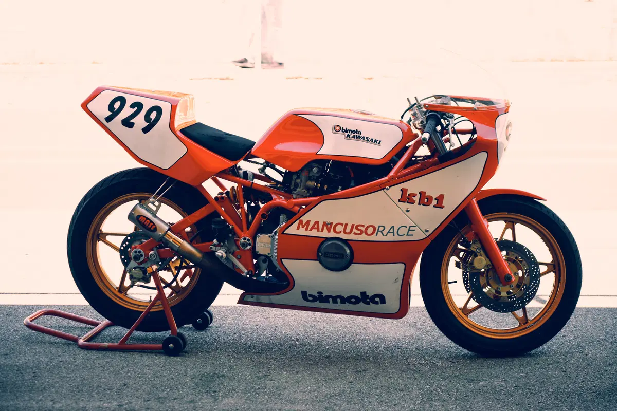 Vintage da corsa a Pergusa, quattro moto d'epoca in pista! (5)
