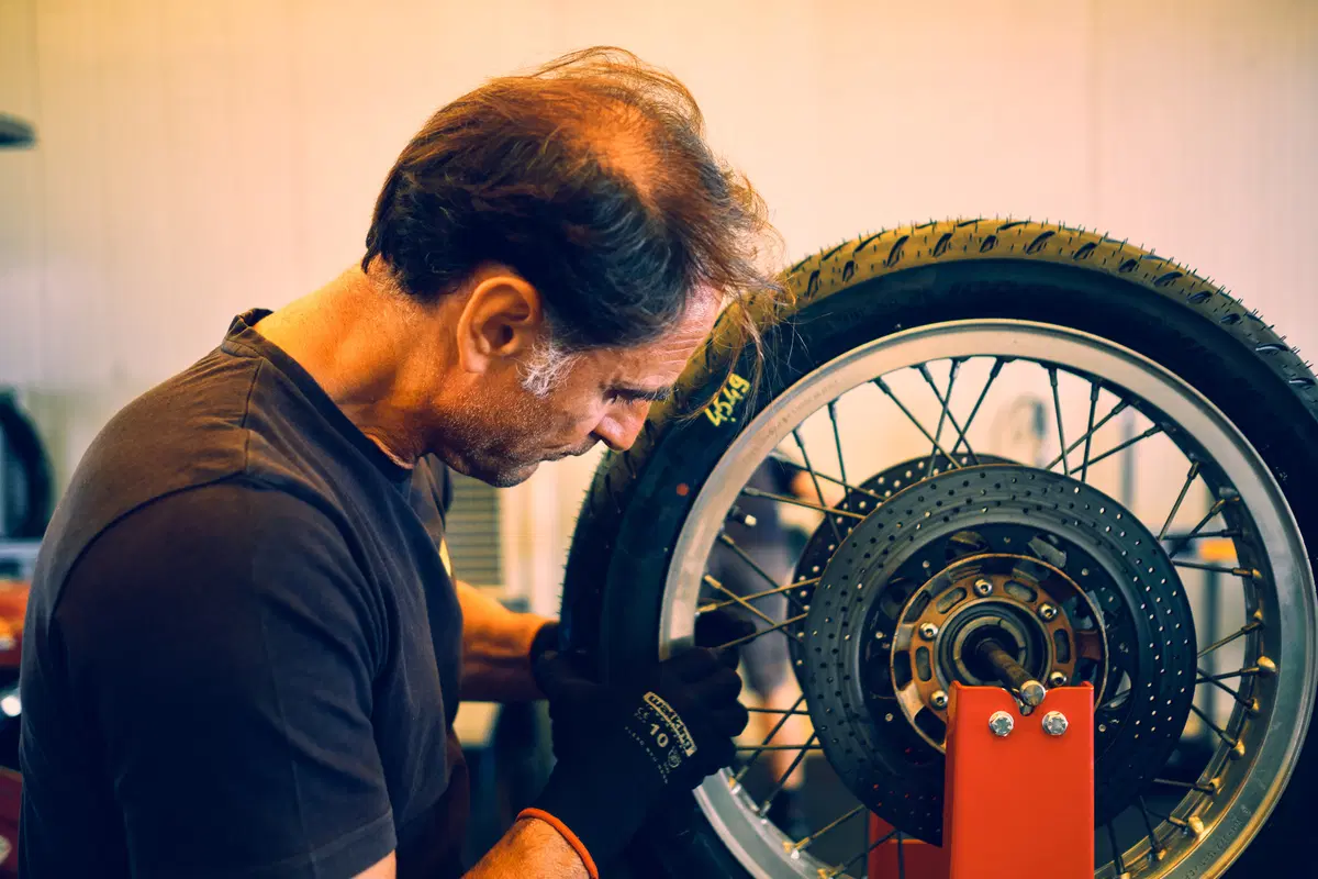 Vintage da corsa a Pergusa, quattro moto d'epoca in pista! (69)