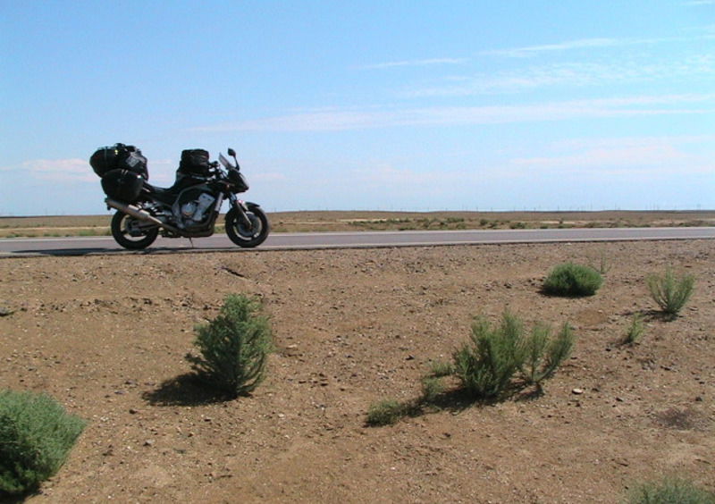 Faccio un giro in moto a Samarcanda...e torno!