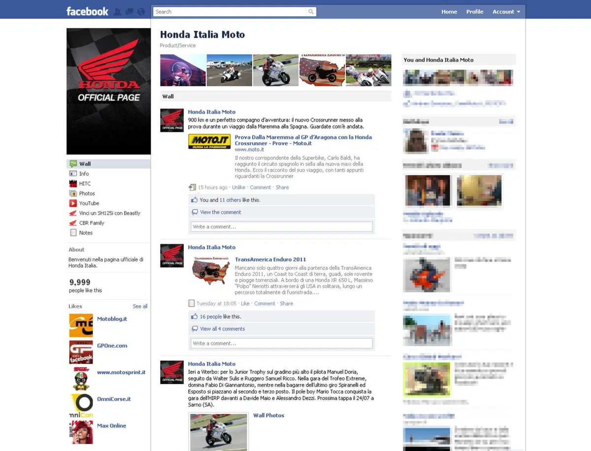 10.000 fan per Honda Italia su Facebook (2)