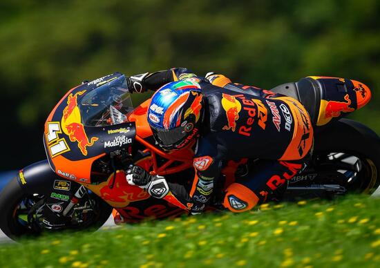 GP d'Austria 2019. Vittoria di Brad Binder in Moto2, a Romano Fenati la Moto3