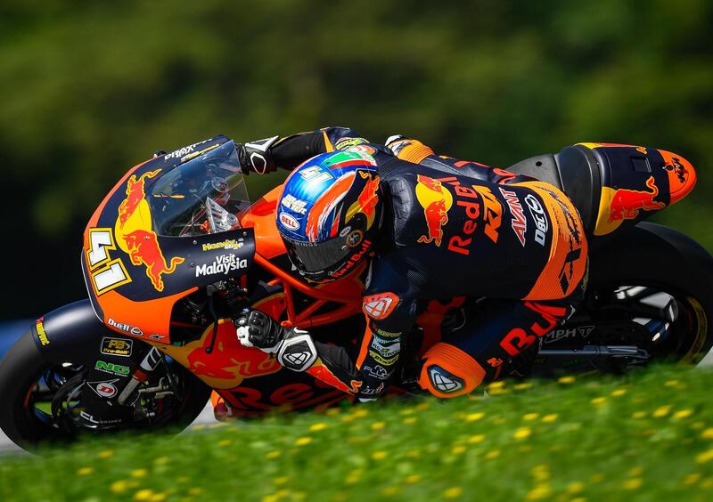 GP d&#039;Austria 2019. Vittoria di Brad Binder in Moto2, a Romano Fenati la Moto3