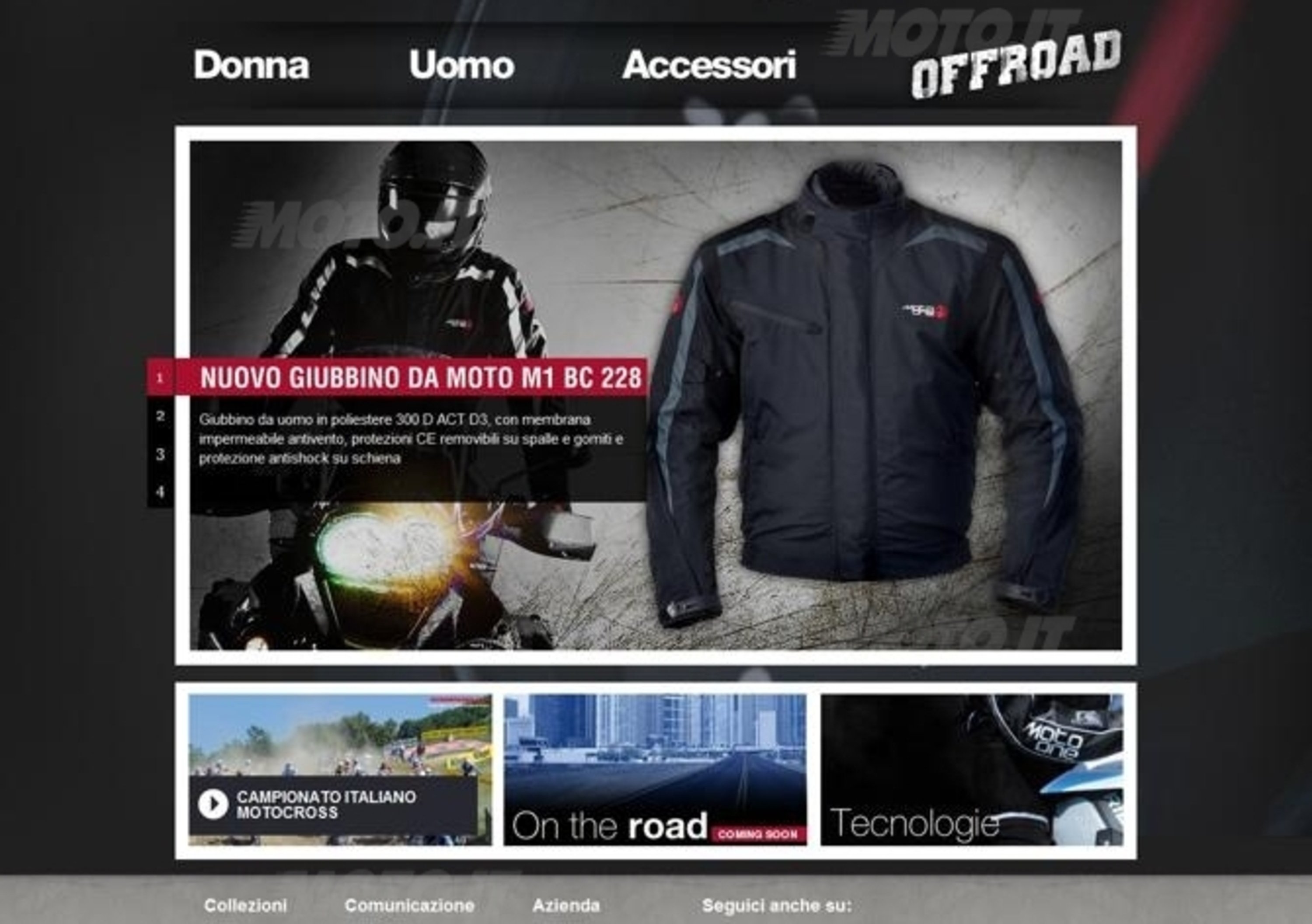 E&#039; online il nuovo sito di Moto One Europe