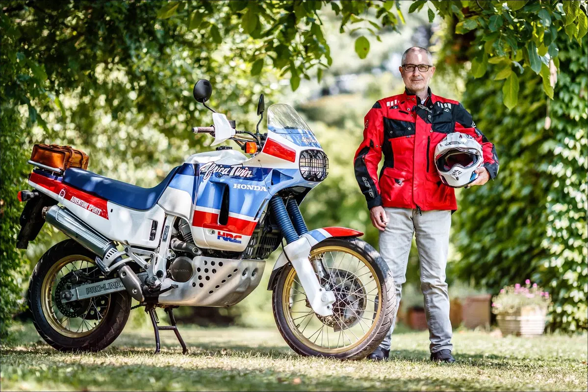 Honda Africa Twin 650 RD03: Test YoungTimer con Alberto Porta