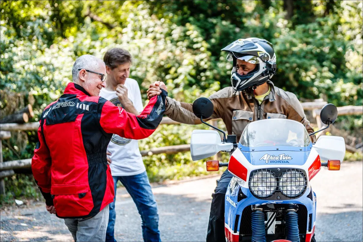 Honda Africa Twin 650 RD03: Test YoungTimer con Alberto Porta (4)