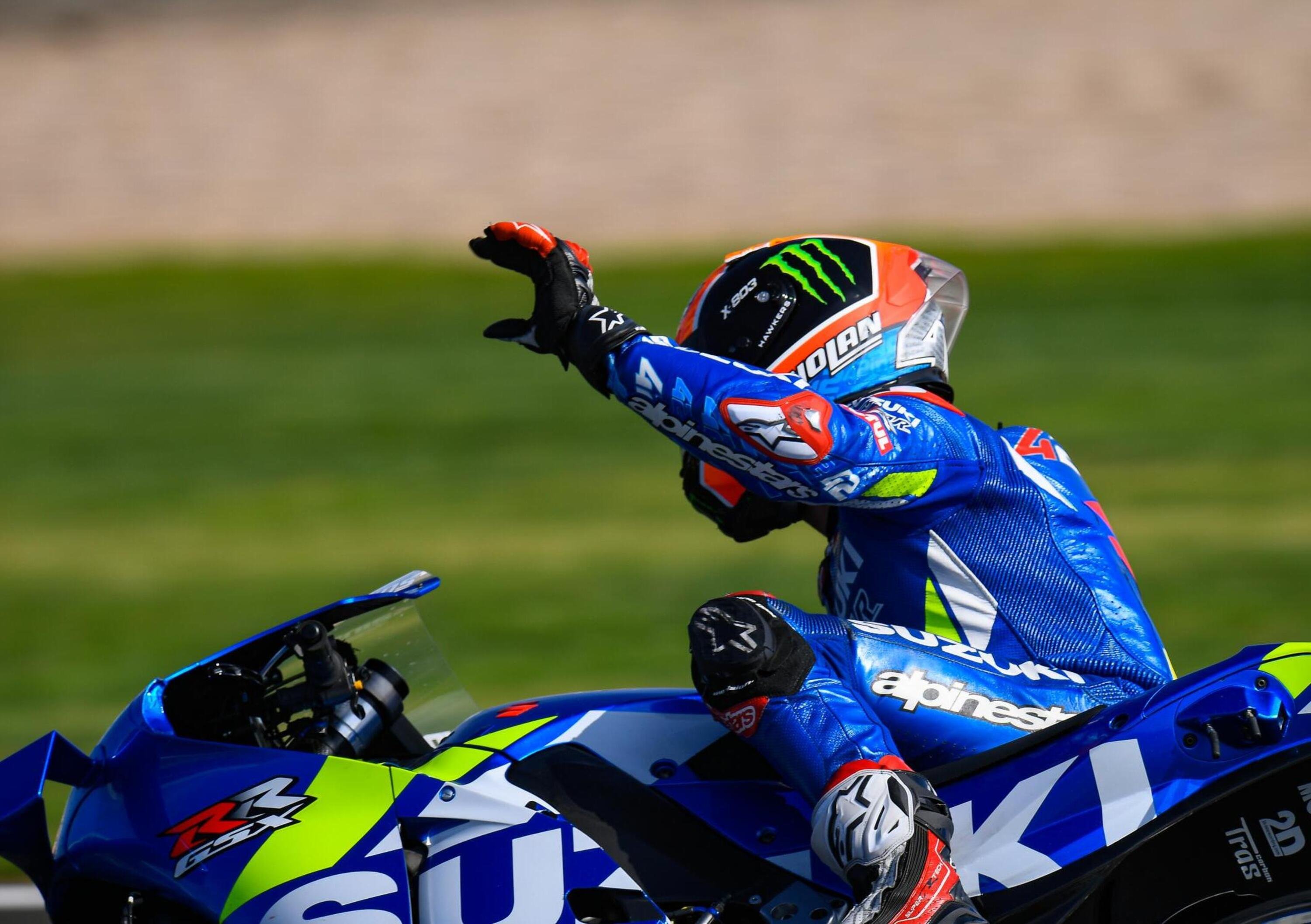 MotoGP 2019 a Silverstone, Alex Rins vince al fotofinish
