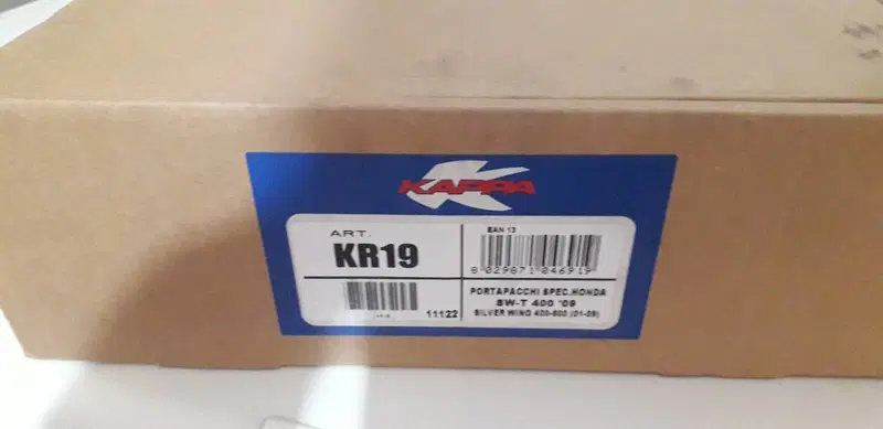 Supporto bauletto honda sw 400/600t da 01a09 kappa