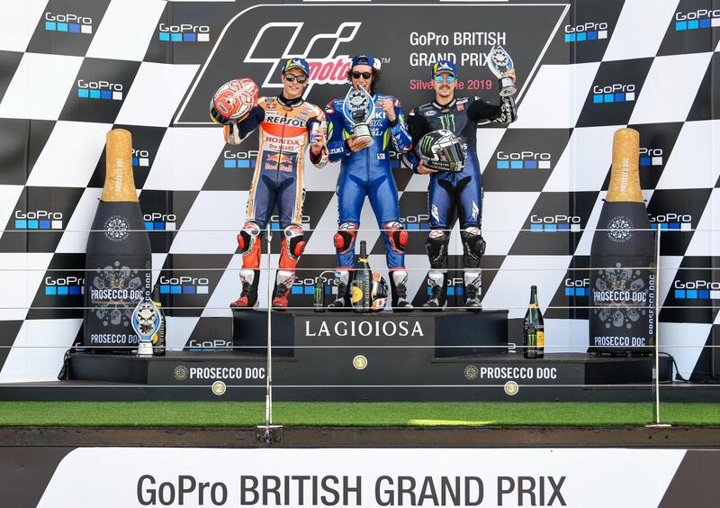 MotoGP 2019 a Silverstone. Le dichiarazioni dei primi tre