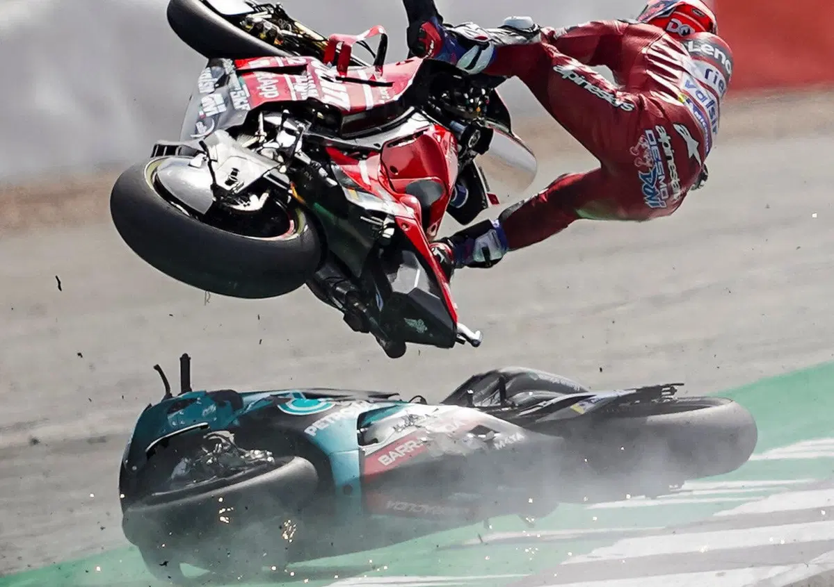 MotoGP 2019 a Silverstone. Davide Tardozzi: "Dovi? Nulla di rotto, spero di vederlo a Misano"
