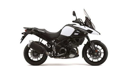 L'attuale V-Strom 1000 da cui la nuova DR Big potrebbe prendere il bicilindrico da 101 cv e 1037cc