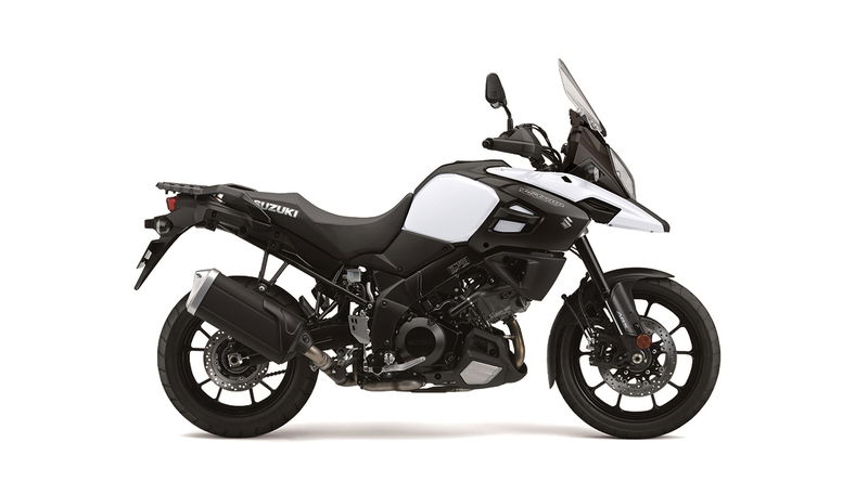 L&#039;attuale V-Strom 1000 da cui la nuova DR Big potrebbe prendere il bicilindrico da 101 cv e 1037cc