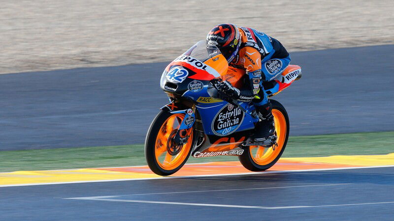 Alex Rins a Valencia nel 2012 (foto MotoGP.com)