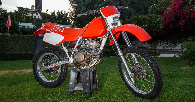 Ride in the USA. Il restauro di una XR 250