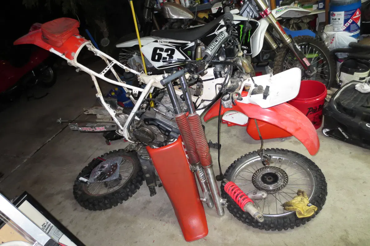 Ride in the USA. Il restauro di una XR 250 (9)