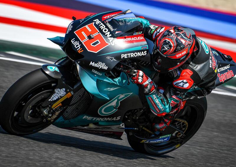 Test MotoGP a Misano. Quartararo &egrave; il pi&ugrave; veloce