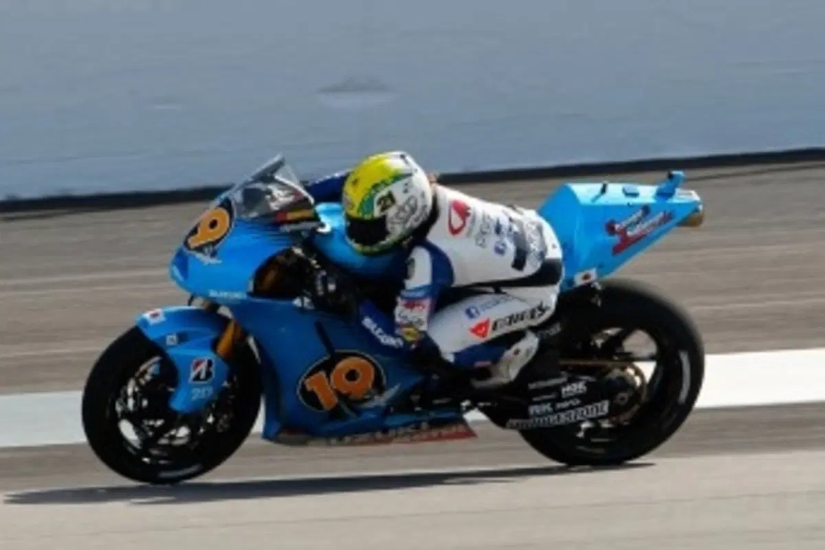 Elena Myers a Indianapolis in sella alla Suzuki di Bautista (3)