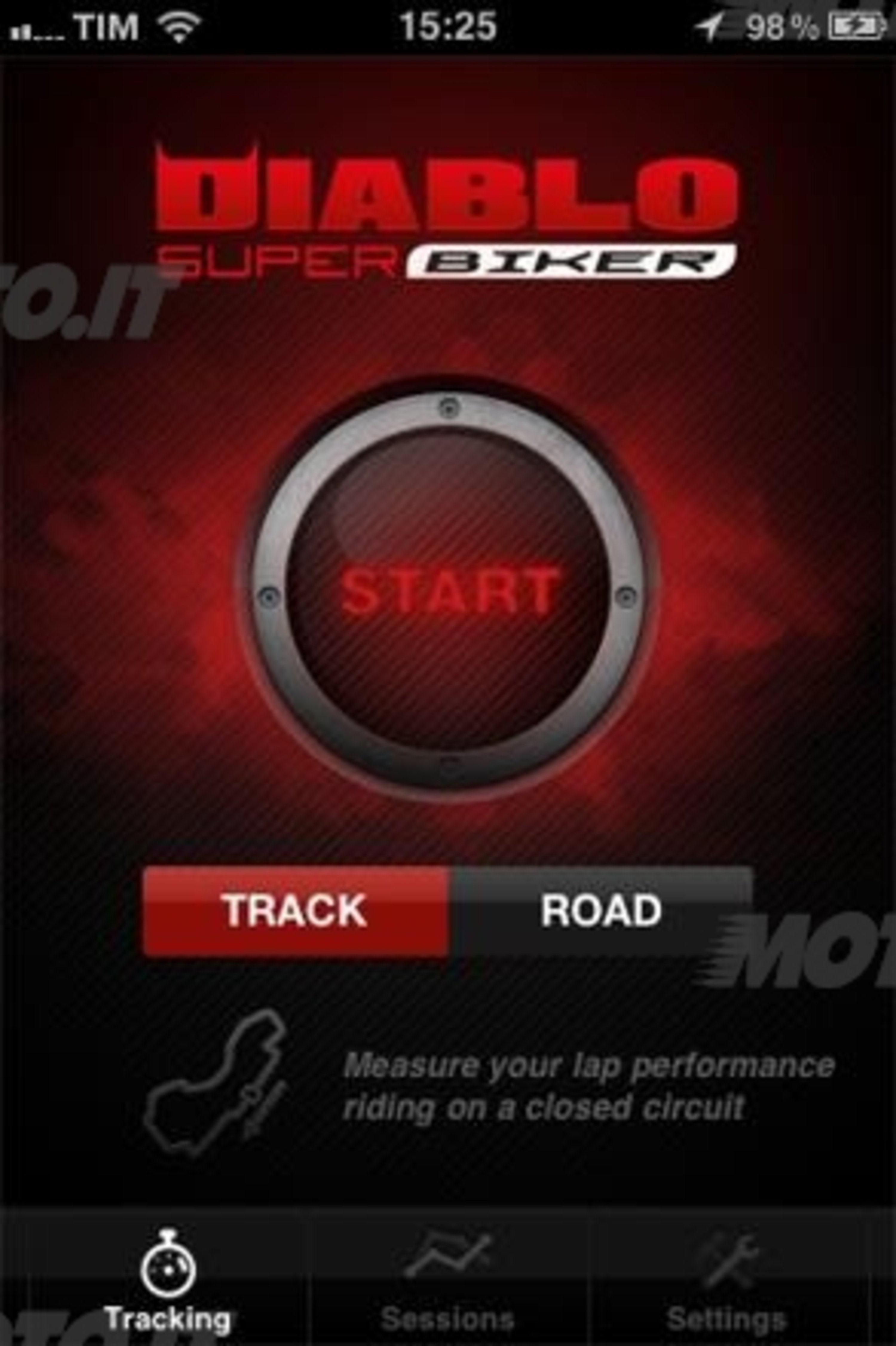App per iPhone: Pirelli Diablo Super Biker