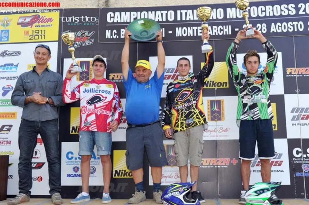 Simone Zecchina Campione Italiano della 125