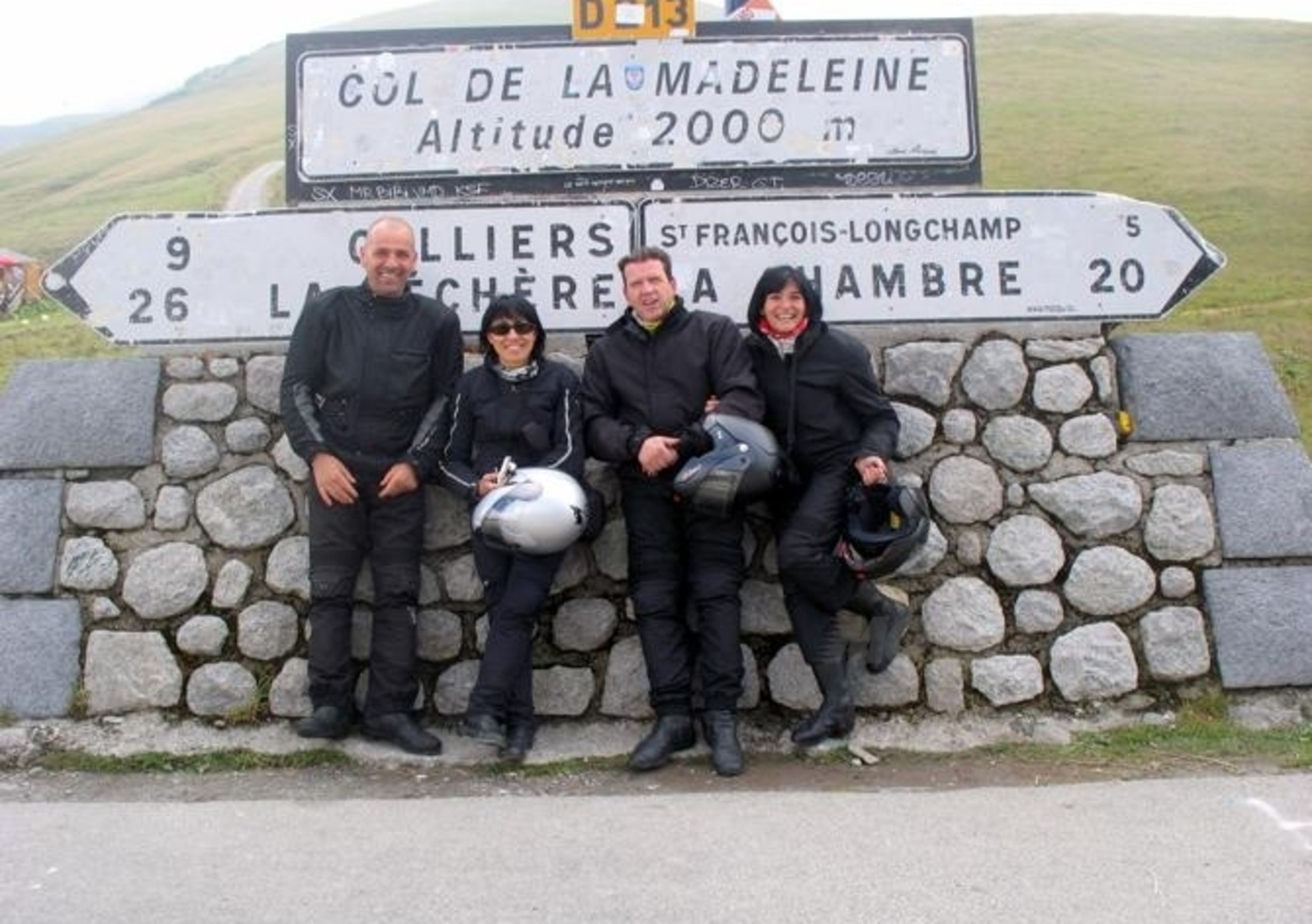 La Route Des Grandes Alpes in moto