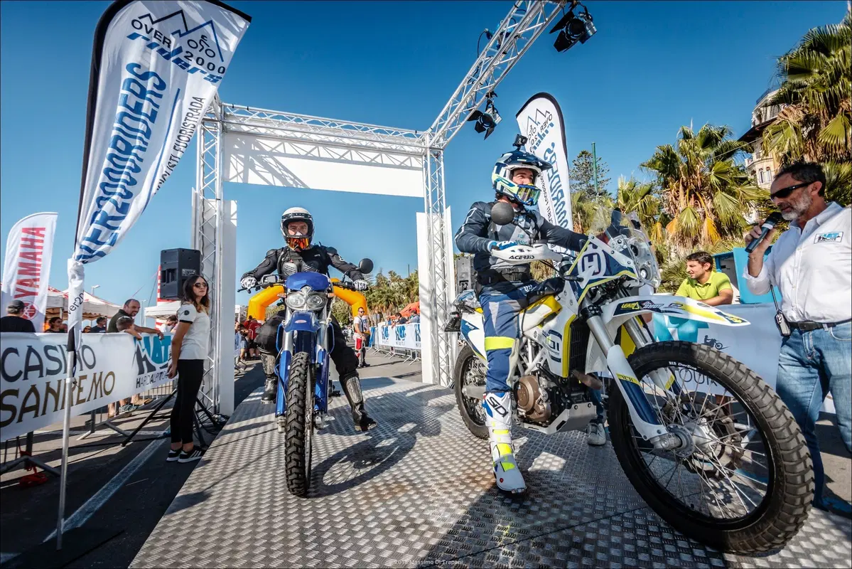 Hardalpitour 2019: 450 appassionati di enduro stradali da Sanremo a Sestriere! (30)