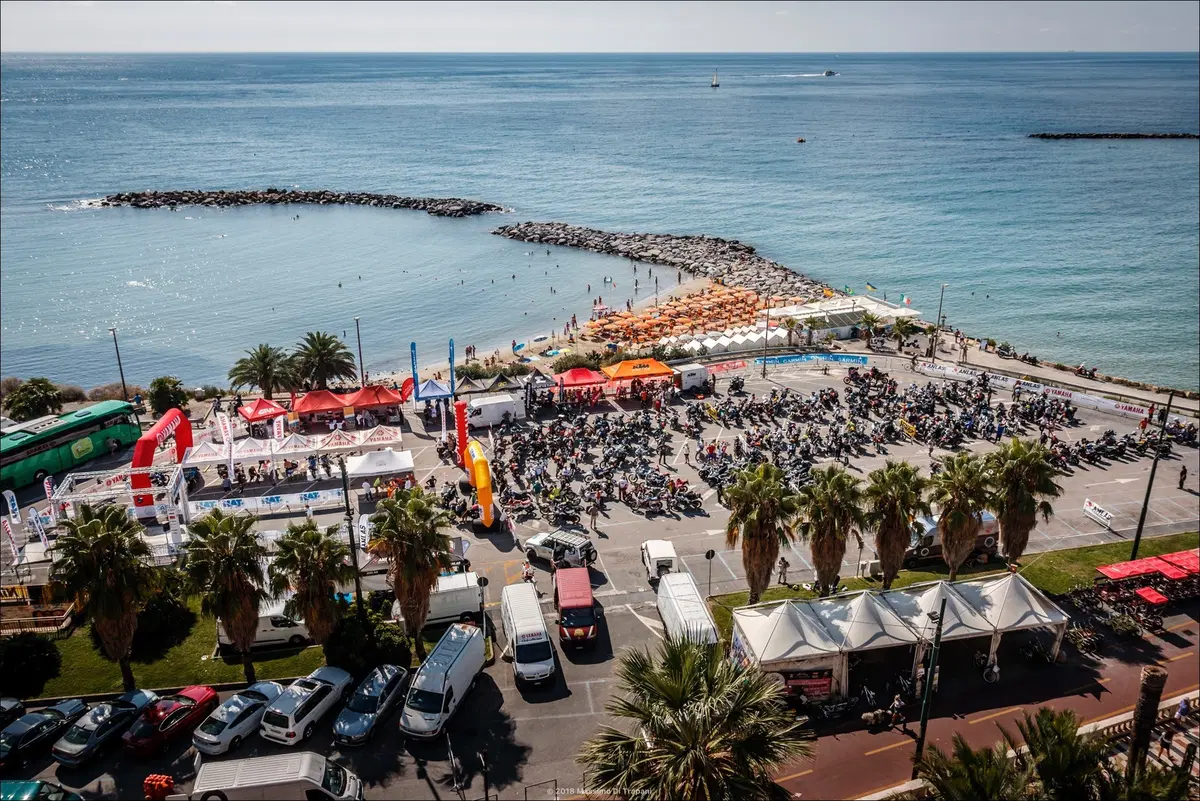 Hardalpitour 2019: 450 appassionati di enduro stradali da Sanremo a Sestriere! (40)