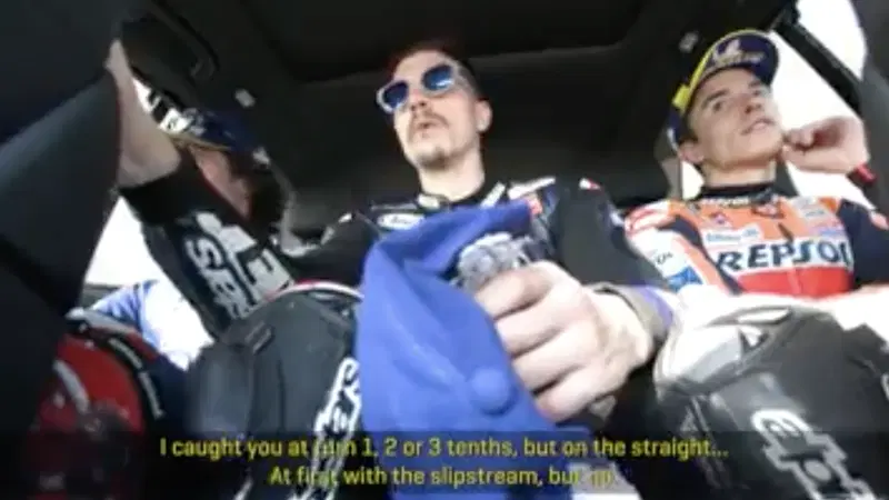 C'erano Rins, Vi&ntilde;ales e M&aacute;rquez... 