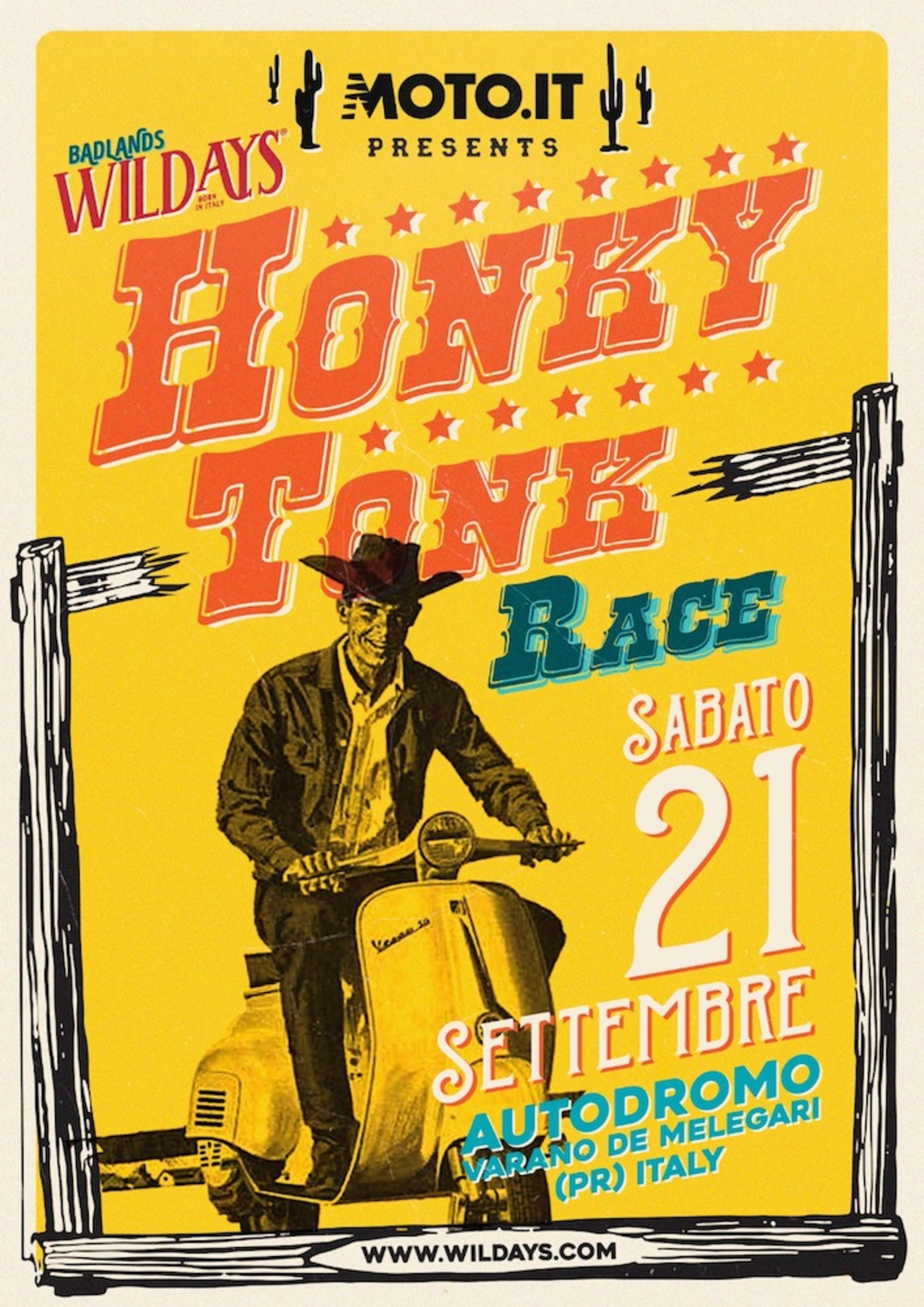 Wildays: ecco come partecipare alla Honky Tonk Race