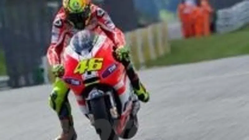Rossi: "Sono stato un po' sfortunato"