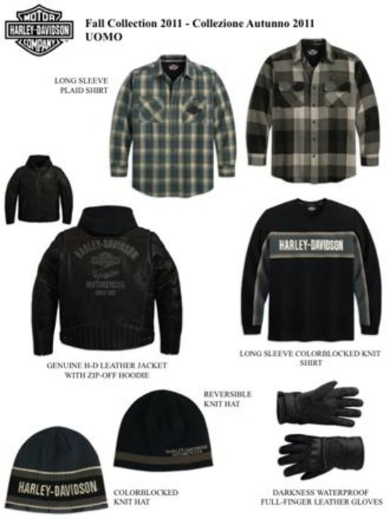 Nuova collezione Harley-Davidson per l'autunno 2011