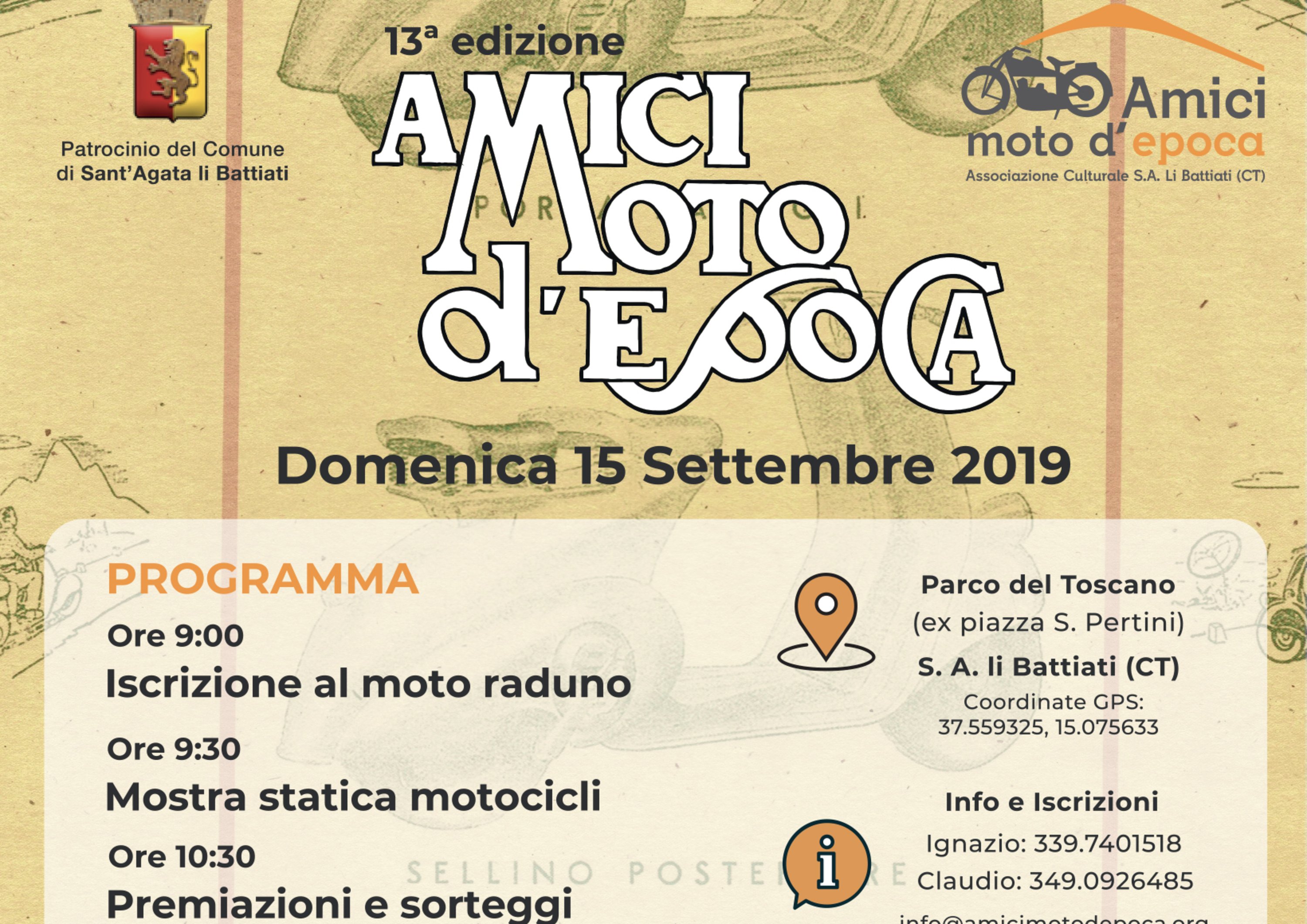 Raduno Amici delle Moto d&#039;Epoca 2019