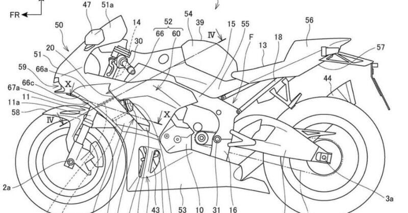 Honda CBR1000RR Fireblade. Arriva l&#039;aerodinamica attiva?