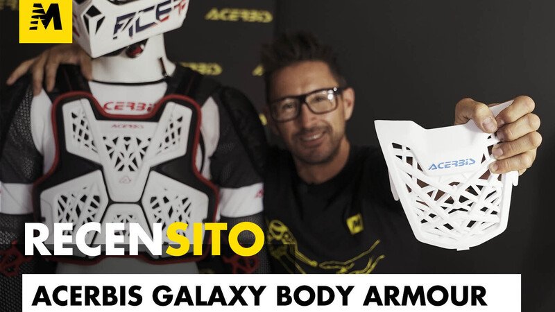 Acerbis Galaxy Body Armour. Il chest protector pi&ugrave; innovativo! Recensito