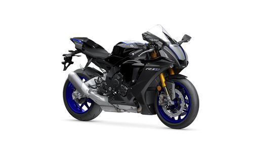 La Yamaha R1M in livrea Silver Blu Carbon BWM2/Carbon