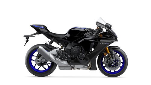 La Yamaha R1M in livrea Silver Blu Carbon BWM2/Carbon