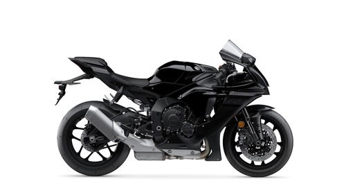 La Yamaha YZF-R1 in colorazione Tech Black SMX/MBL2