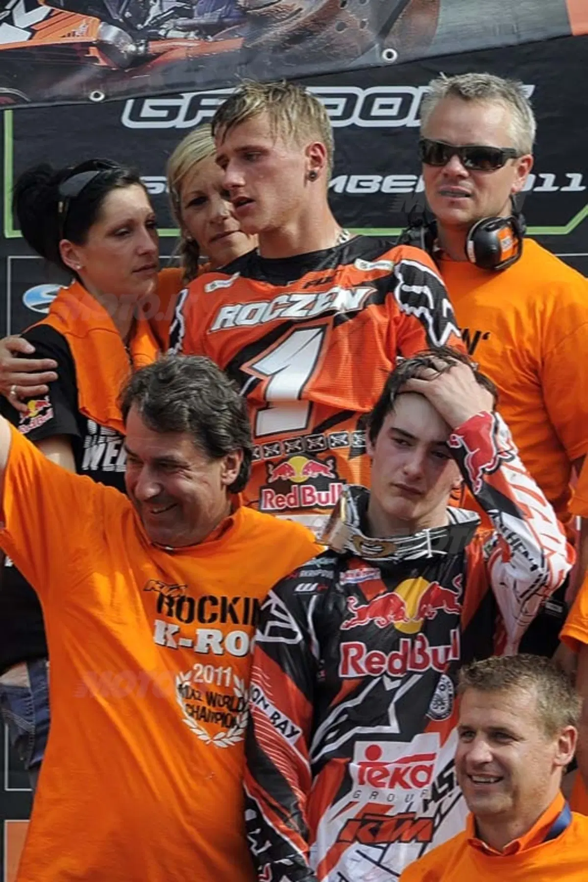 Gli scatti del trionfo KTM nel Mondiale di Motocross
