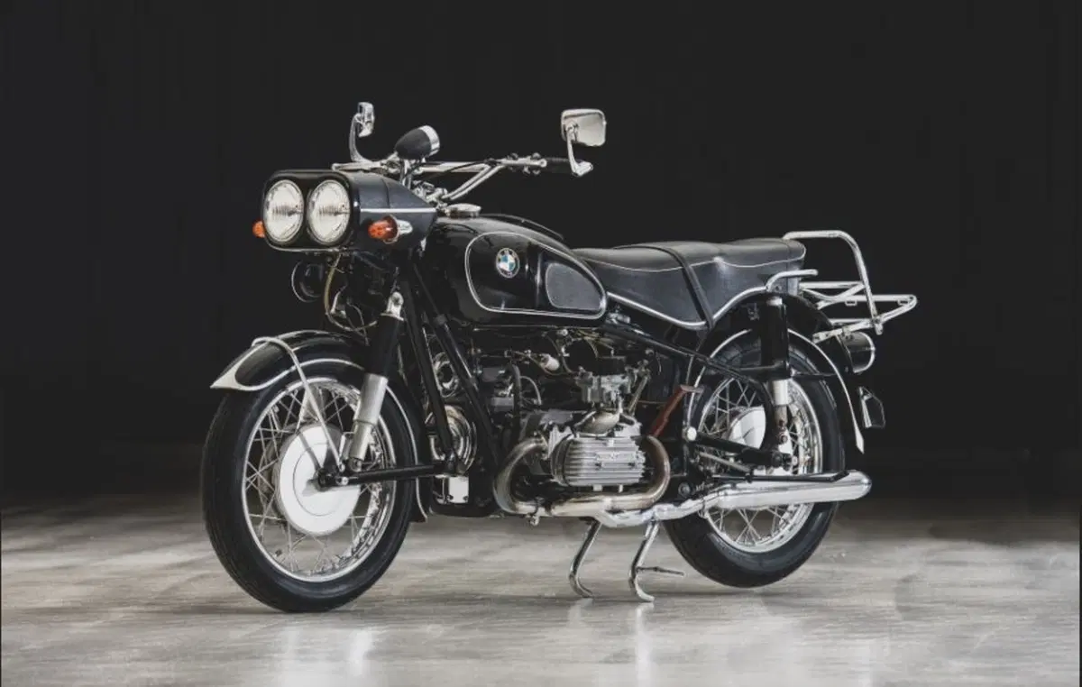 BMW Volkswagen Fikobike: una BMW r60 del 1967 con motore VW 1.500