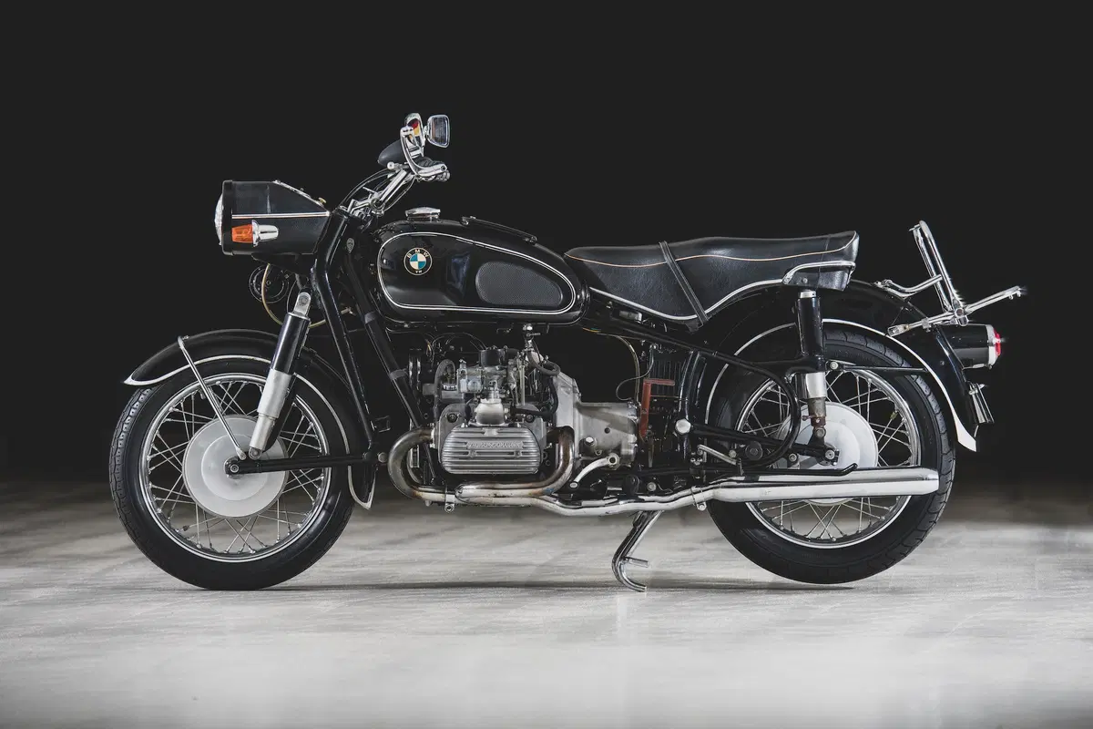 BMW Volkswagen Fikobike: una BMW r60 del 1967 con motore VW 1.500 (2)