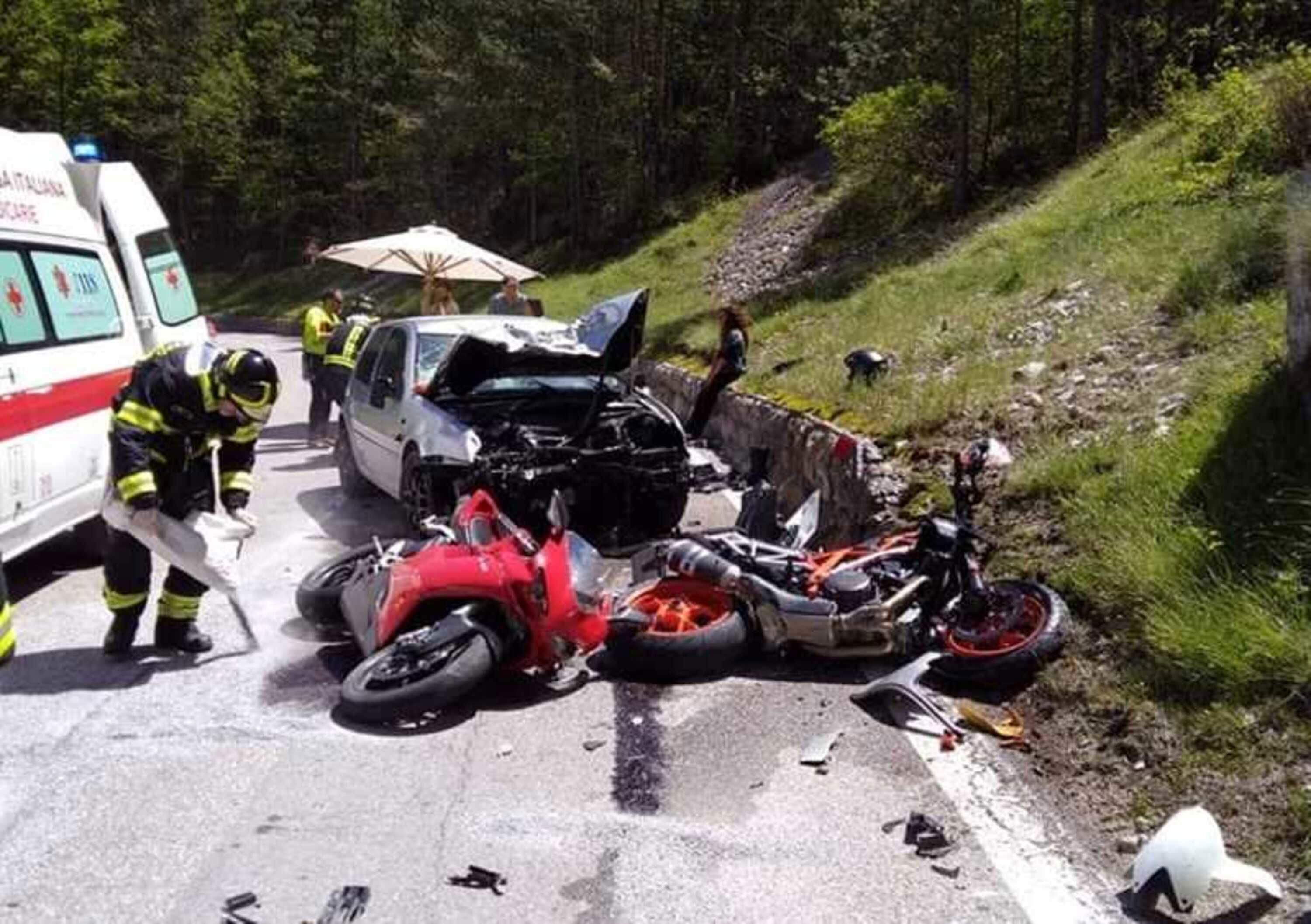 Incidenti in moto: un&rsquo;estate terribile