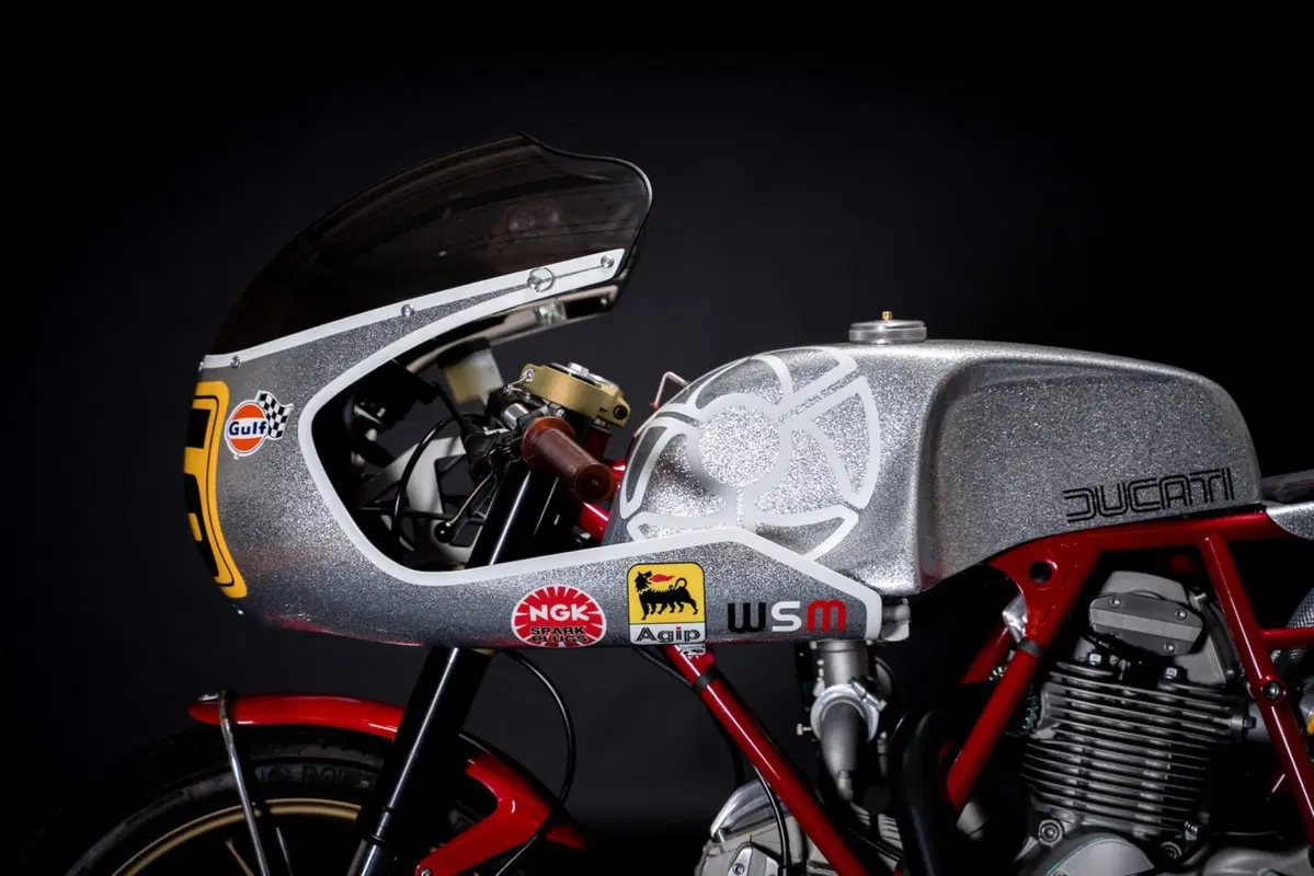 Walt Siegl Bedeveled: special da pista con motore 'carter quadri' Ducati 900 SS (6)