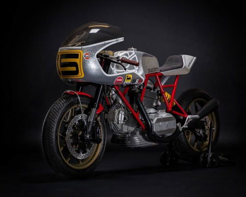 Walt Siegl Bedeveled: special da pista con motore carter quadri Ducati 900 SS (9)