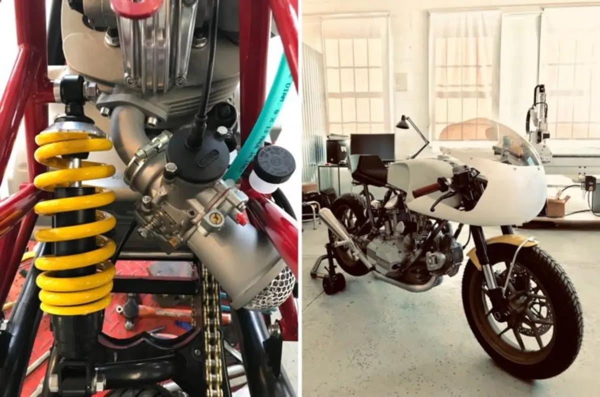 Walt Siegl Bedeveled: special da pista con motore 'carter quadri' Ducati 900 SS (4)