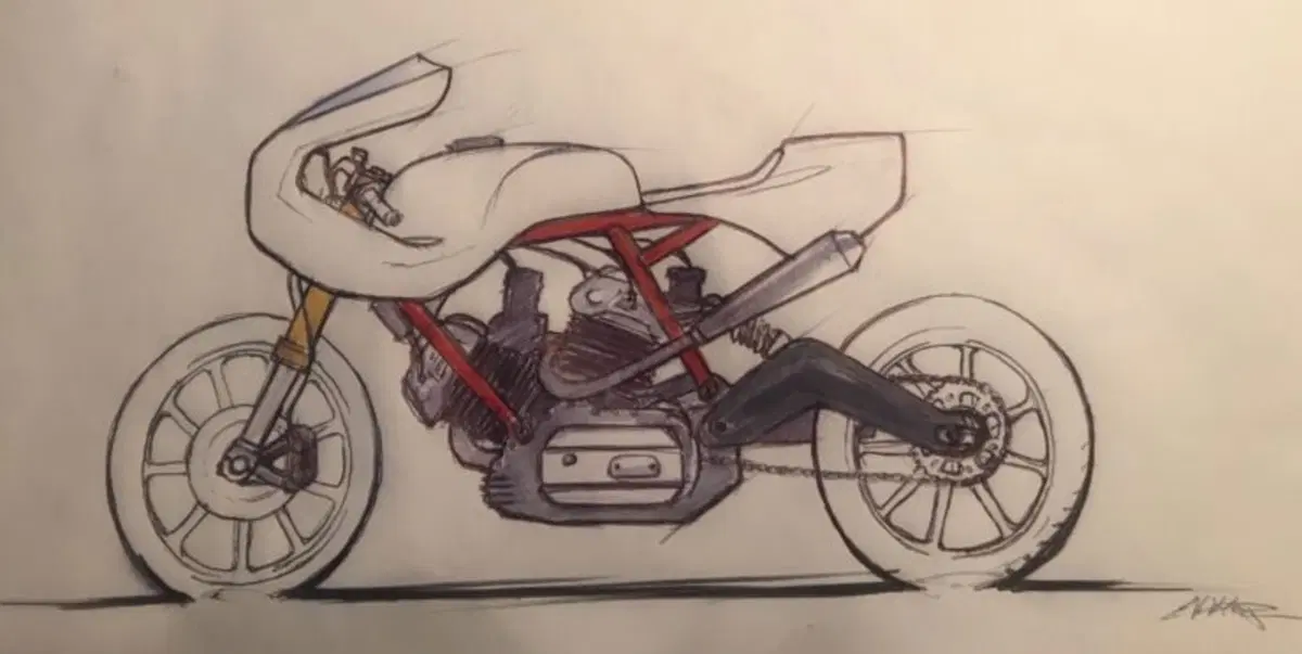 Walt Siegl Bedeveled: special da pista con motore 'carter quadri' Ducati 900 SS (2)