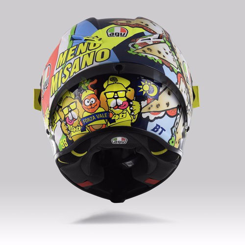 Valentino Rossi: un casco per... mangiarsi Misano (3)