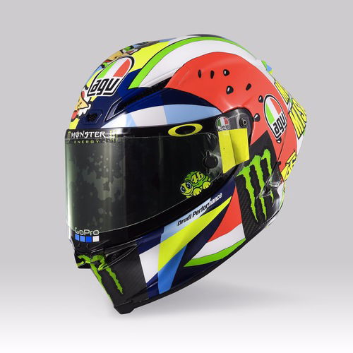 Valentino Rossi: un casco per... mangiarsi Misano (5)