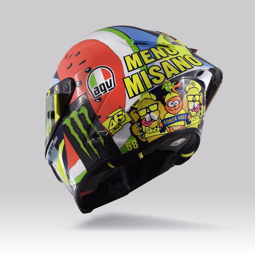 Valentino Rossi: un casco per... mangiarsi Misano (6)