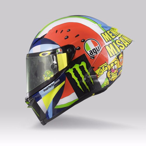 Valentino Rossi: un casco per... mangiarsi Misano (7)